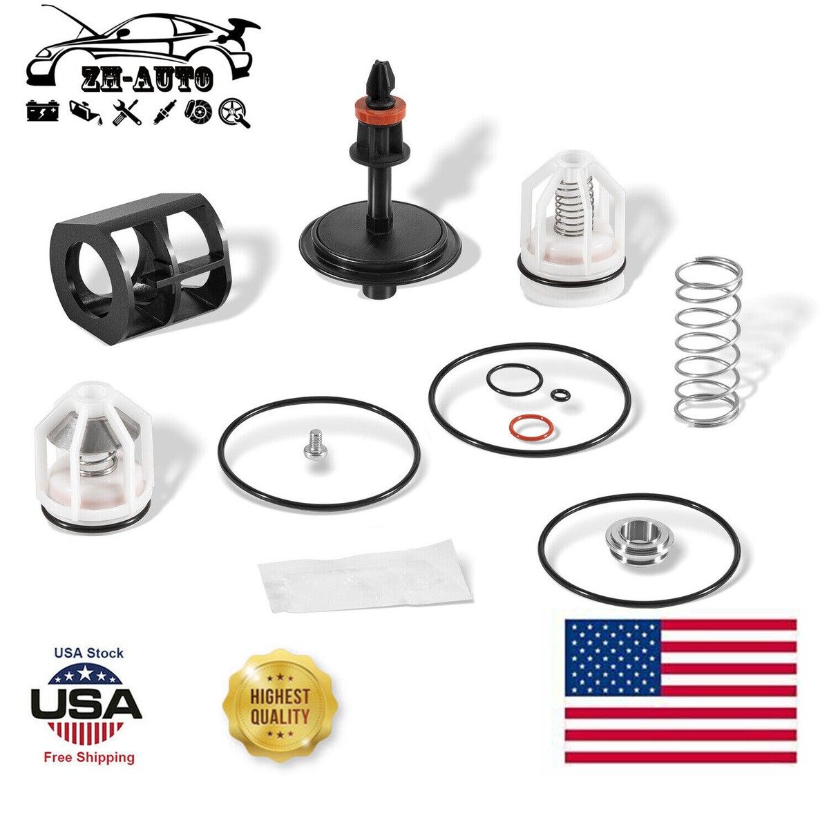 Kit Relief Backflow RPZ Valve Repair Parts Watts 009M2-T Total Repair Kit - Complete Relief ...