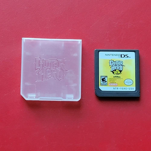 Guitar Hero: On Tour Nintendo DS 2DS 3DS XL Lite Cart OEM Case Tested