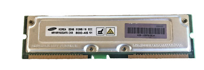 Samsung Rambus memory sim 512MB PC800 ECC 16 800-45 ECC MR18R162GAFO-CK8