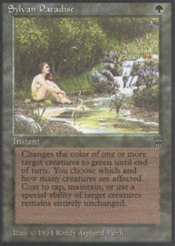 Sylvan Paradise LEG 英語版 1x] Sylvan Paradise Near Mint, English Legends MTG Magic | eBay