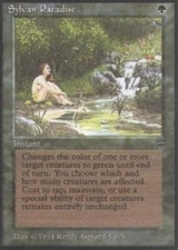 [1x] Sylvan Paradise Near Mint, English Legends MTG Magic