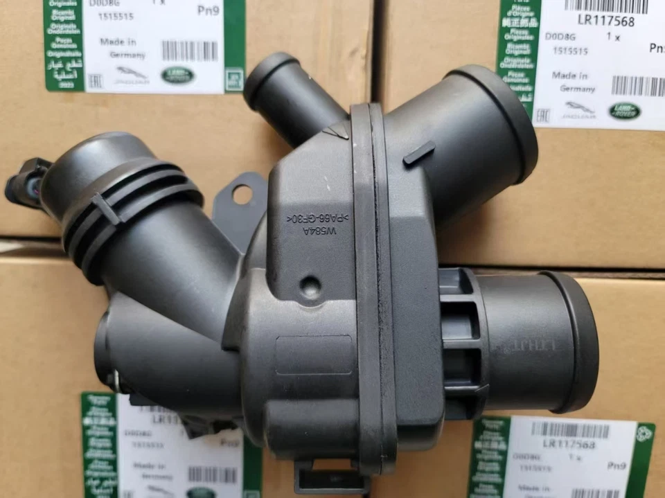 Genuine THERMOSTAT OEM LR117568 Land Range Rover Jaguar Velar LR4 Discovery5 3.0 Foto 3 de 4