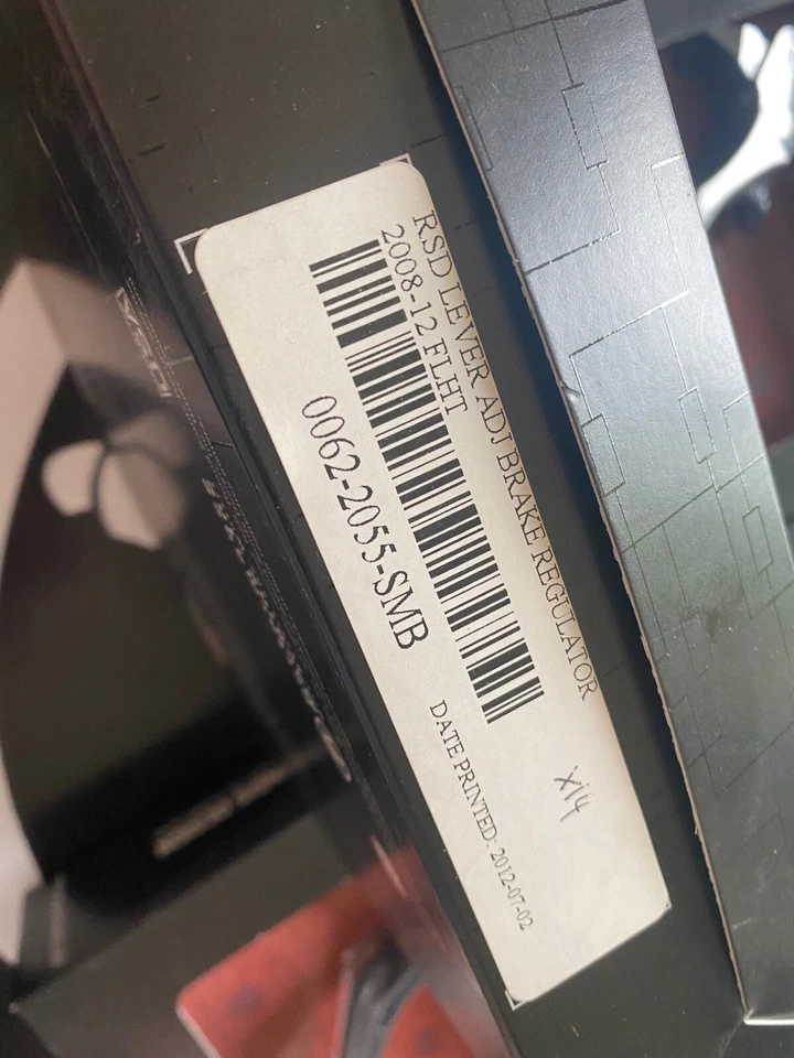 Palanca de freno reguladora Harley Davidson RSD Black Ops Touring VROD 0062-2055-SMB Foto 3 de 3