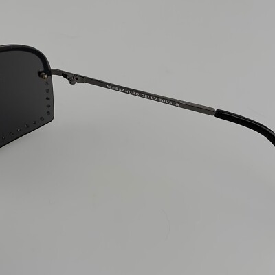 Alessandro Dell’Acqua Sunglasses mod. Dalila AD 15034 B02 Stud Gray Gunmetal NOS Alessandro Dell main image 3