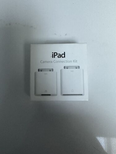 Genuine Apple iPad Camera Connection Kit MC531ZM/A SD Card Reader USB White NEW - Afbeelding 1 van 2