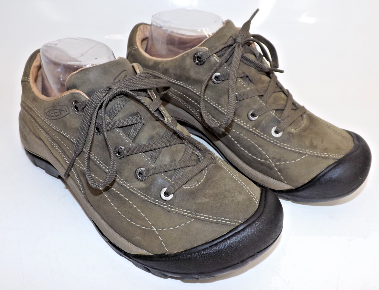 Scarpe da trekking KEEN Toyah # 53001 in pelle oliva donna taglia 9