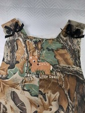 4T Jordan Lee Embroidered Romper Camo Girls Daddy's Little Deer Made In USA!