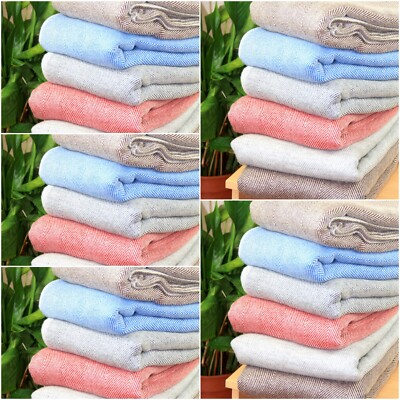Kaschmirdecke wirft Wolle weich Pashmina Wrap Zuhause Bettwäsche Sofa wirft Wrap