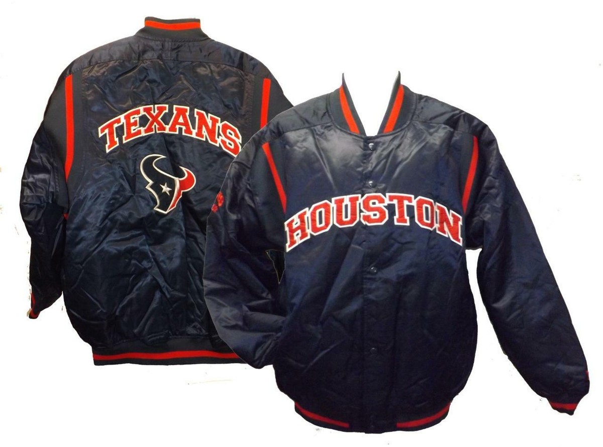 New Houston Texans Est. 2002 Mens Sizes L-XL-2XL Button Snap