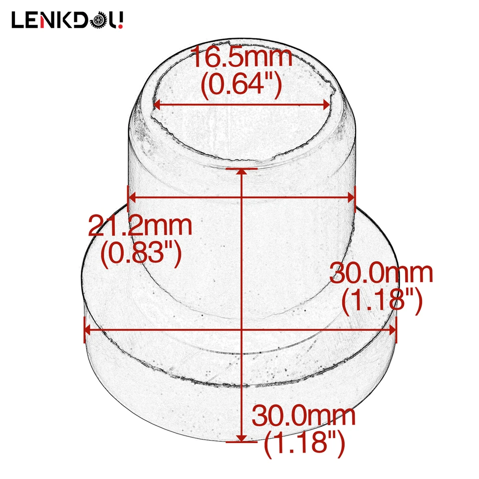 8PCS UTV Short Bushing Swing Arm #9060-050003 For CF-Moto UFORCE ZFORCE 500 800  Foto 4 de 4