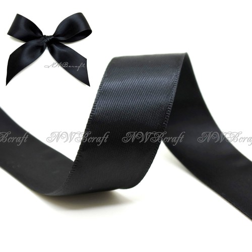 Double Faced Satin Ribbon 3mm 6mm 10mm 16mm 22mm 28mm 50mm Crafts Gift Wrapping - Picture 14 of 29