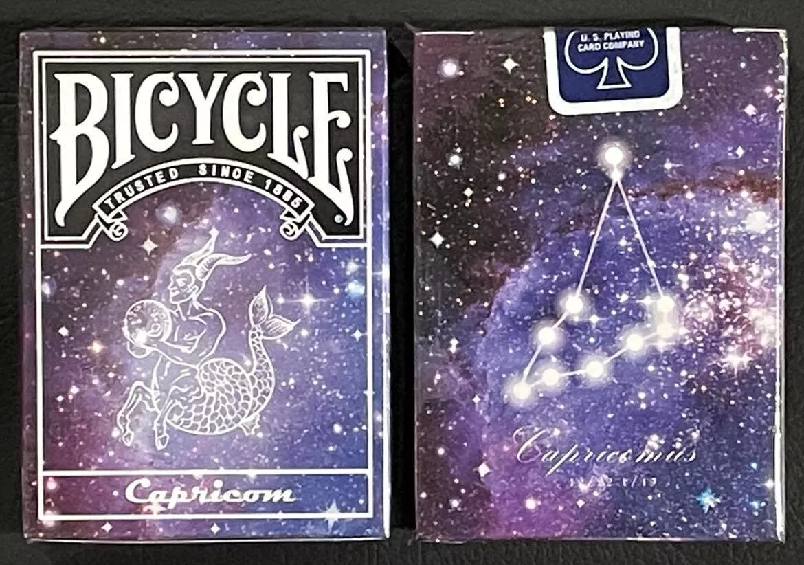 1 DECK Bicycle Constellation V2 Capricorn zodiac playing cards