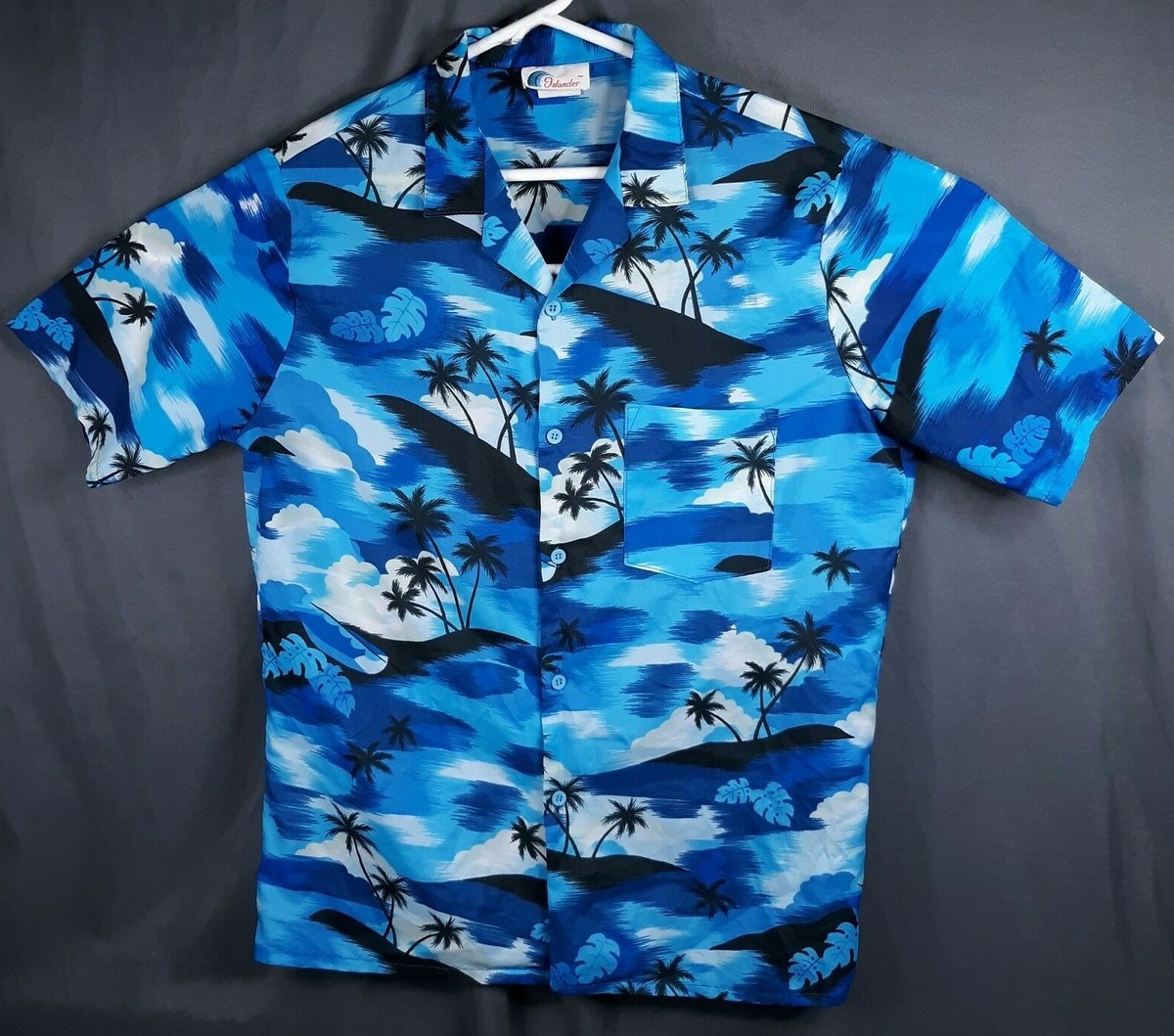 WCS2025 限定　アロハシャツ青XL　アナハイム WCS2025 Limited Edition Aloha Shirt XL (Equivalent to XXL in Japan)