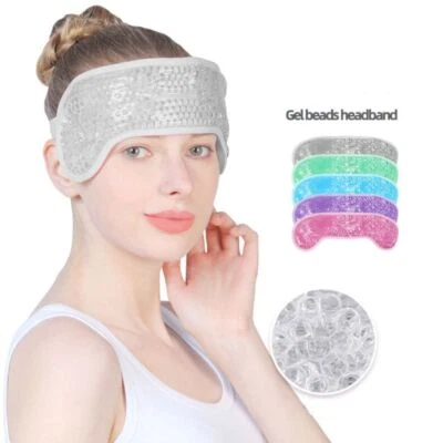 Head Gel Ice Pack Migraine Ice Wrap Relaxing Headache Ice Bag For Women Men