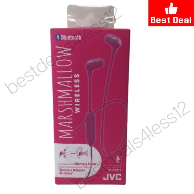 JVC Ha-fx29bt-p Marshmallow Bluetooth 