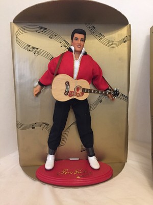 Elvis Presley Jail House Rock Figurine Doll With Stand Coa Ebay