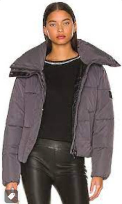 Alp N Rock Peak Puffer Insulated Jacket Gray Womens SZ XL $348