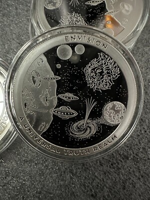 #ad Envision #5 OF 5 MINIMINTAGE 1 oz .999 Silver Chautauqua Silver Works Proof Like $104.95