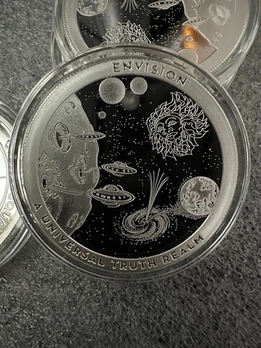 Envision #5 OF 5 MINIMINTAGE 1 oz .999 Silver Chautauqua Silver Works Proof Like