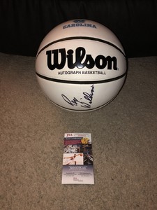 roy williams signed basketball