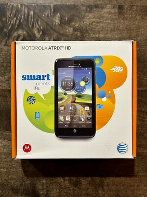 Motorola ATRIX HD MB886 - 8GB - Titanium (AT&T) Smartphone