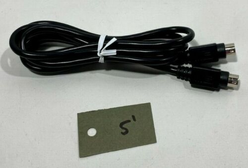 TESTED (1) 5FT S-Video Cable (for TV DVD VCR SAT RCVR CAM PC/TV Card) - Picture 1 of 3