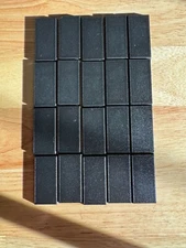 25x50mm Plastic Base, Set of 20, Miniature Wargaming, Warhammer Fantasy, 40K