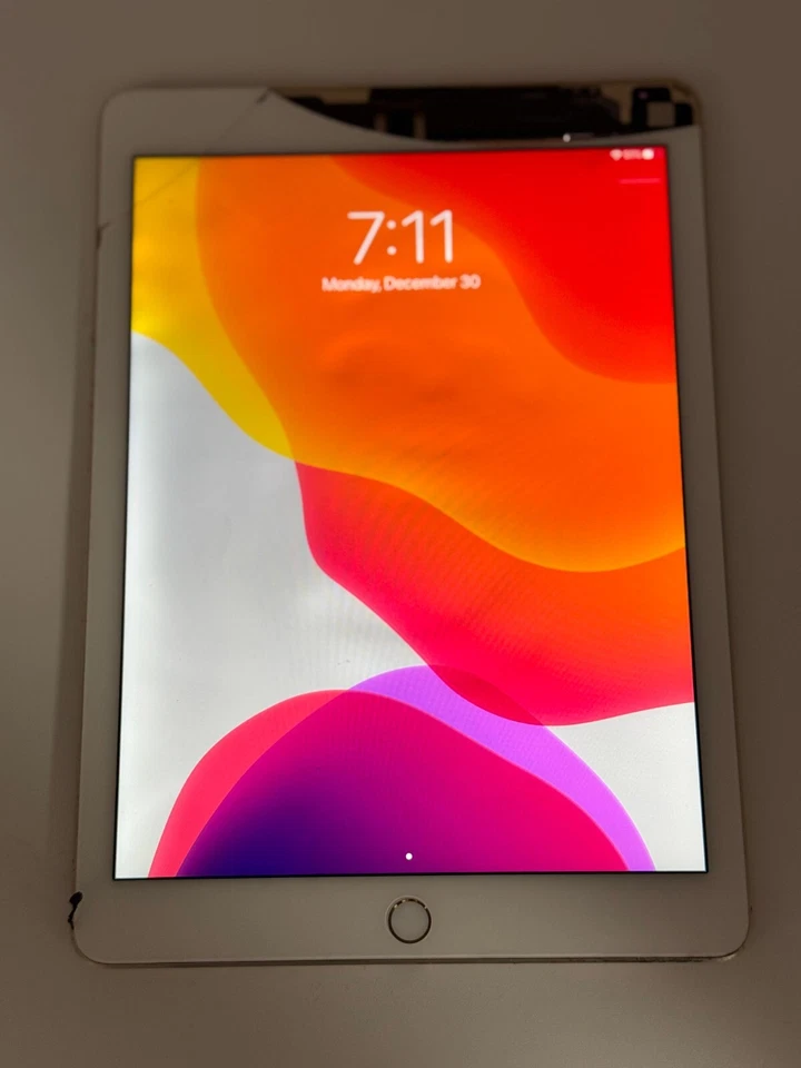 Apple белый и черный цифровой планшет в сборе для iPad воздуха 2 треснул лот из 3 - Изображение 2 из 4