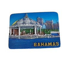 BAHAMAS 3D Travel Souvenir Refrigerator Magnet - 2"H x 2 " L