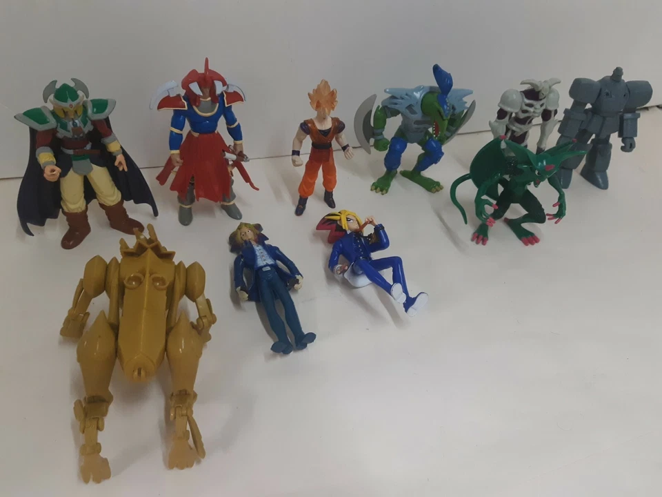 10 figure lot Yu-Gi-Oh Dark Magician Kazuki Takahashi Complete wand 1996 Dragon  - Image 3 of 4