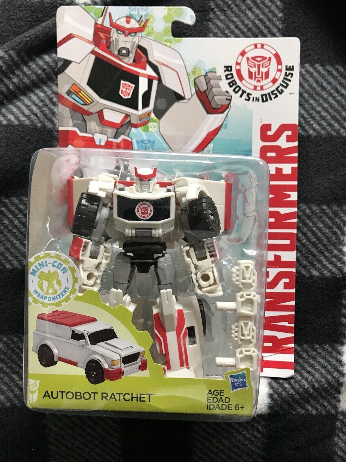 Transformers RID Warrior Class Deluxe Autobot Ratchet MOSC Rare