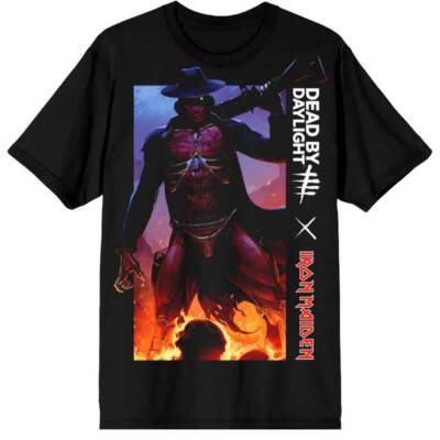 IRON MAIDEN - Dead By Daylight Gunslinger T-Shirt OFFICIAL MERCHANDISE