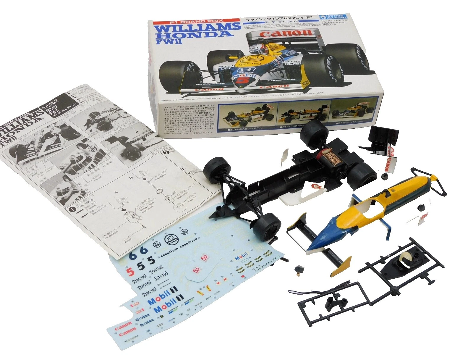 Honda Plástico Diecast Sport & Touring Cars