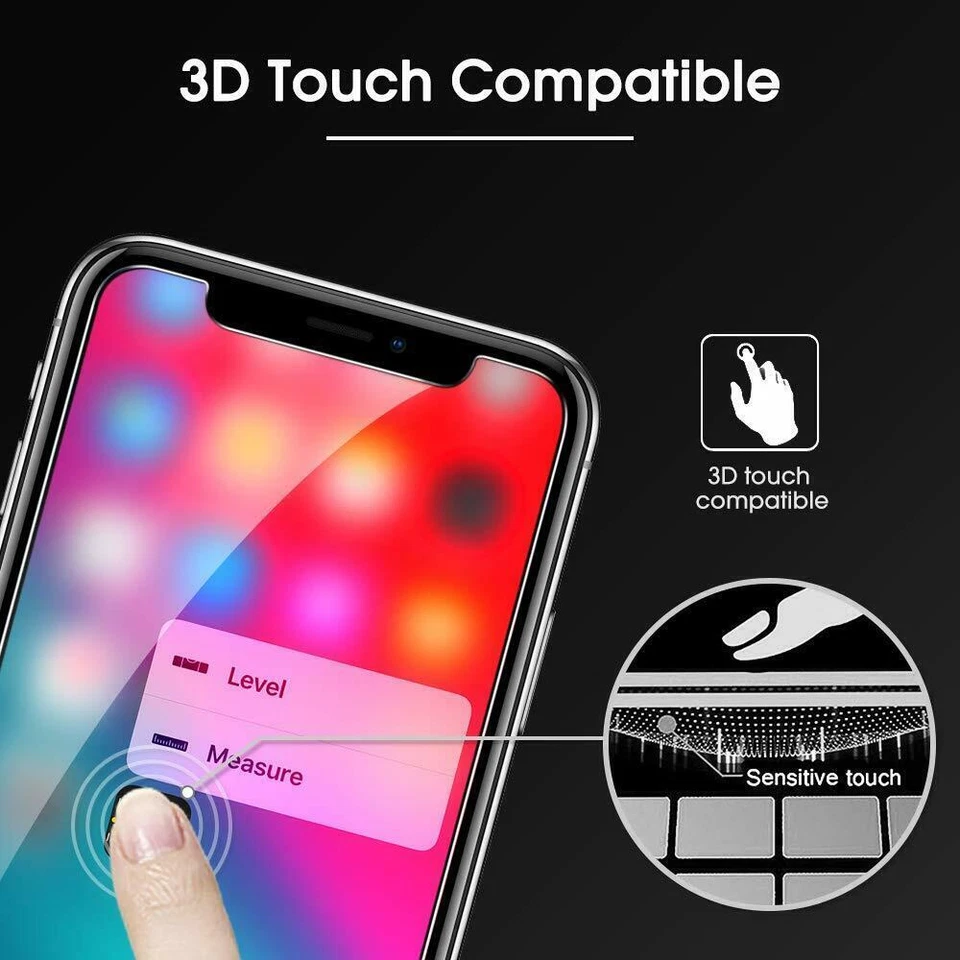 Tempered Glass Screen Protector film for iPhone 17 16 15 14 13 12 11 Pro Max Xr - Image 3 of 4