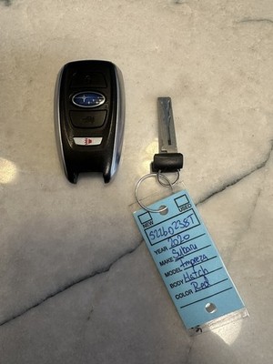 2017- 2023 Subaru Impreza Remote Keyless Entry Smart Key Fob HYQ14 AHK OEM 