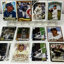 Manny Machado Baseball Cards Lot San Diego Padres Topps Chrome Heritage Gallery