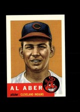 Al Aber : 1953 Topps 1991 Archive MLB Baseball Card #233 : Cleveland Indians