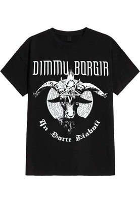 Vintage Dimmu Borgir In Sorte Diaboli Symphonic Black Metal Shirt SB8