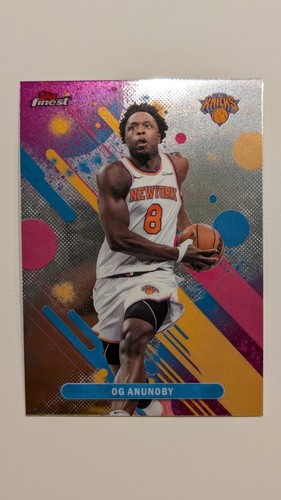 2025-26 Topps Finest  - OG Anunoby - New York Knicks - NBA Champions