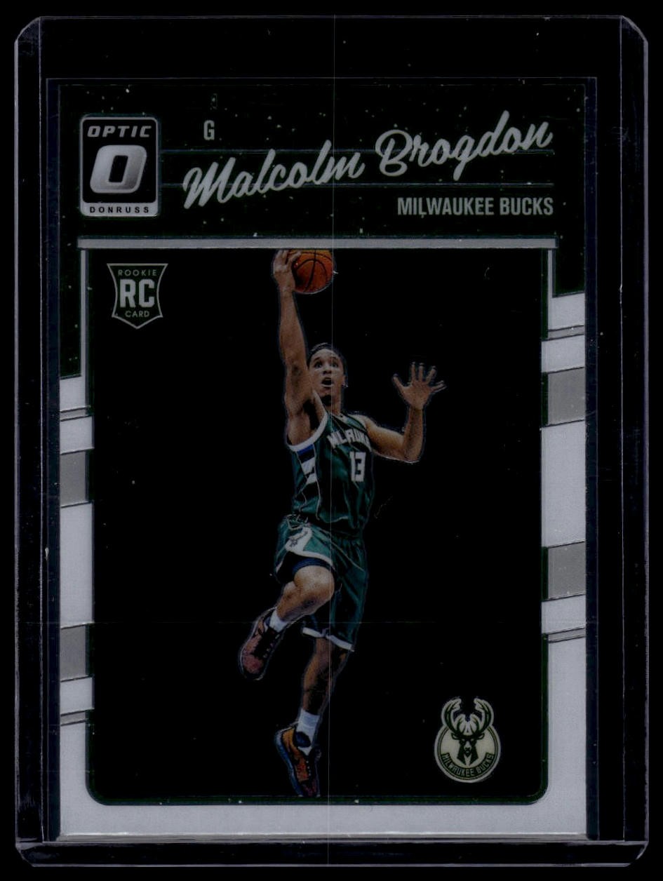 2016-17 Donruss Optic #179 Malcolm Brogdon Holo