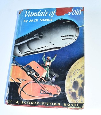 Vandals of the Void~Jack Vance ~1953 First Edition True 1st Printing~HC/DJ~VGood