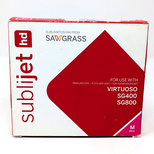 Sawgrass Sublijet HD MAGENTA 29ml Ink for Virtuoso SG400/SG800 | EXP: 02/2025