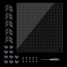 Aquarium Divider Clear 15/20 Gallon Fish Tank Divider with Suction Cups Acces...