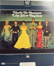 RCA CED VIDEODISC - THERE'S NO BUSINESS LIKE SHOW BUSINESS - Not A Dvd