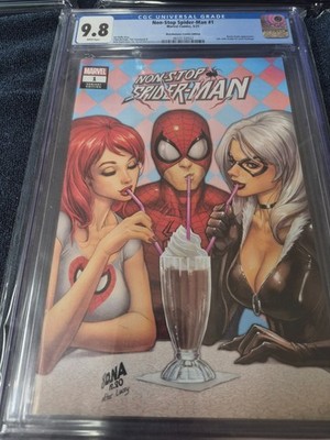 Marvel Non-Stop Spider-Man 1 2021 CGC 9.8 White Pages Nakayama Archie Homage