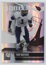 2006 Donruss Elite Rookie 459/599 Todd Watkins #215 we5