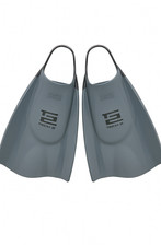 Hydro Tech 2 Swim Fins Grey/XL Bodyboard Surf Diving Flippers Pro Water Gear Set