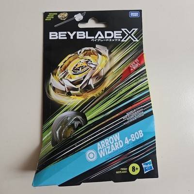 Hasbro Takara Tomy Beyblade X Arrow Wizard 4-80B Starter Pack w/Launcher Ripcord