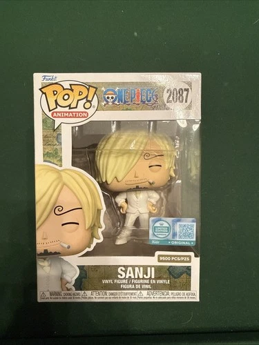 Funko Pop Vinyl One Piece Sanji #2087 GameStop Exclusive Limited Edition LE 9500