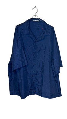 Zara Men's Jacket Snap Button Collared Casual Lightweight Navy Blue Large NWOT